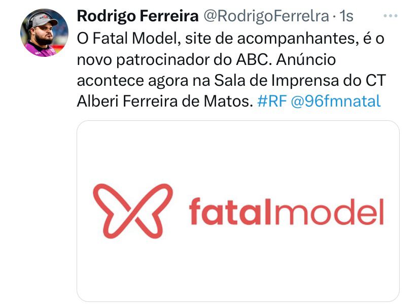 Fatal Model patrocina ABC Futebol Clube - Blog - Fatal Model