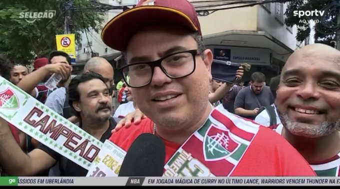 Natalense torcedor do Fluminense faz empréstimo, vai ao RJ sem ingresso e vende faixas de campeão 