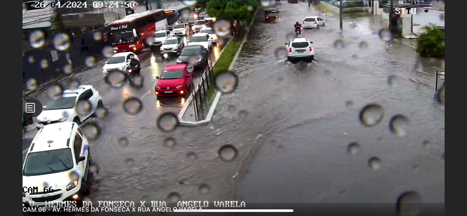 Chuvas em Natal: Veja os pontos de alagamento na capital potiguar