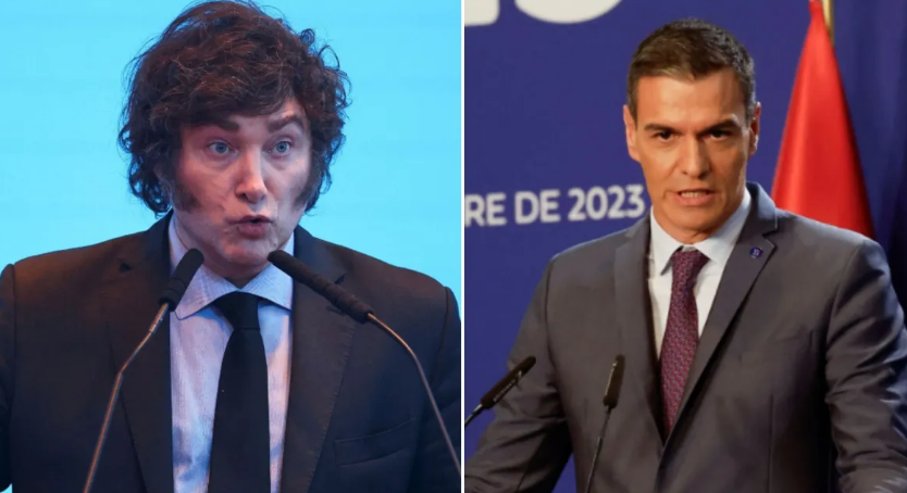 Chanceler argentina chama crise diplomática de Milei com a Espanha de “anedota”