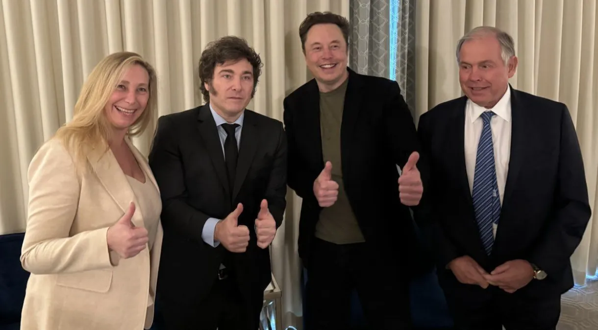 Elon Musk recomenda investir na Argentina após encontro com Javier Milei