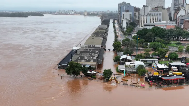 Chuvas no RS: governo federal interdita pontes do Rio Guaíba