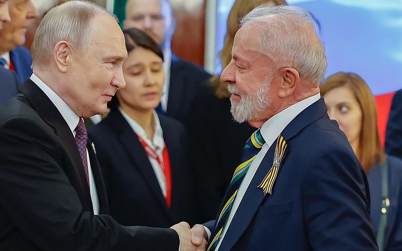 Putin e Lula |