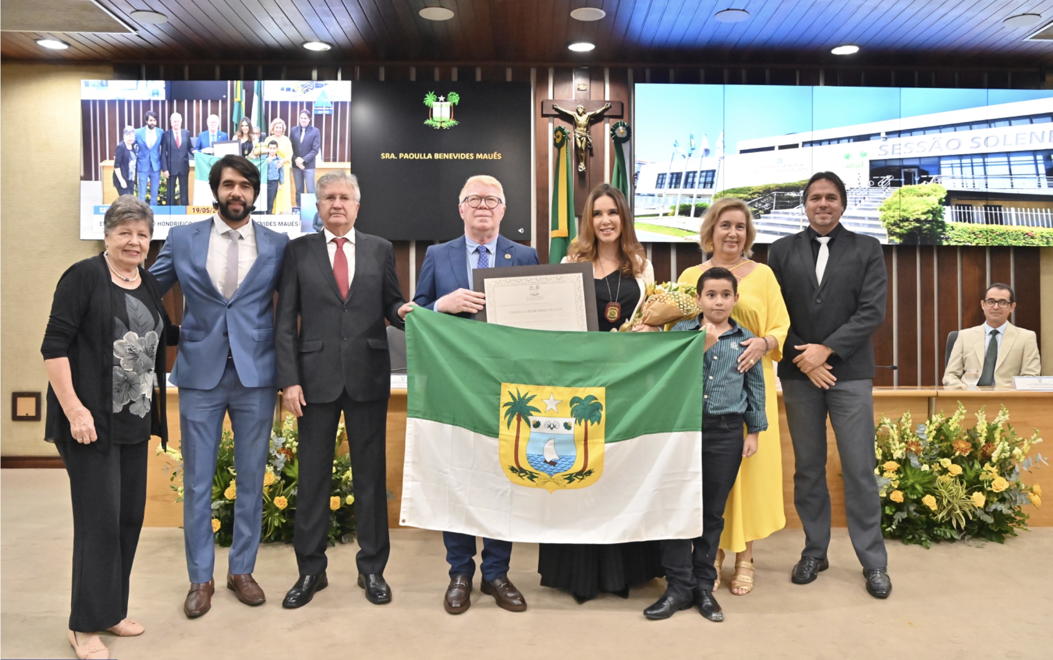 Delegada Paoulla Maués recebe título de Cidadã Potiguar da ALRN