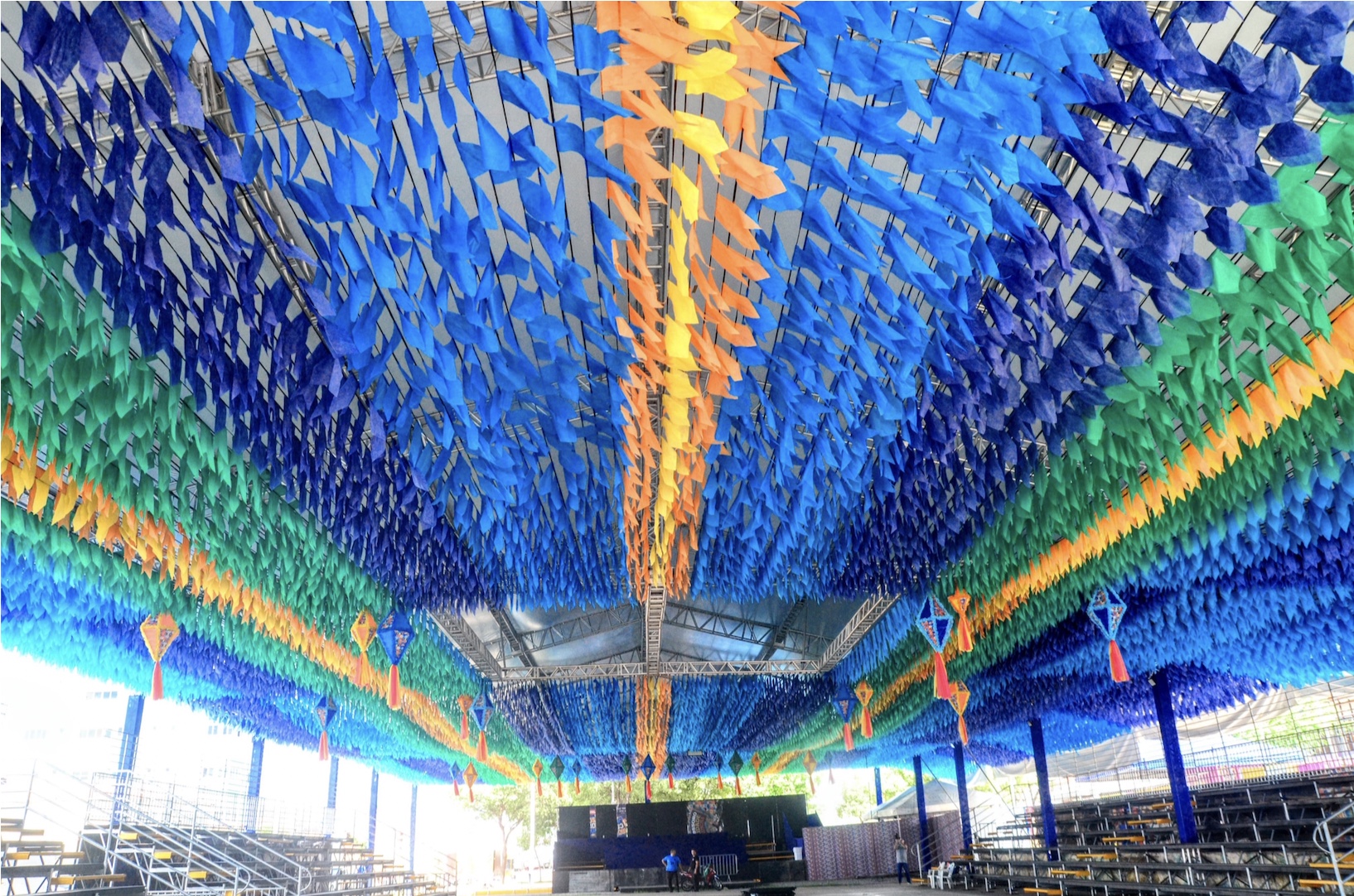 Mossoró Cida Junina 2025 | Decoração da 