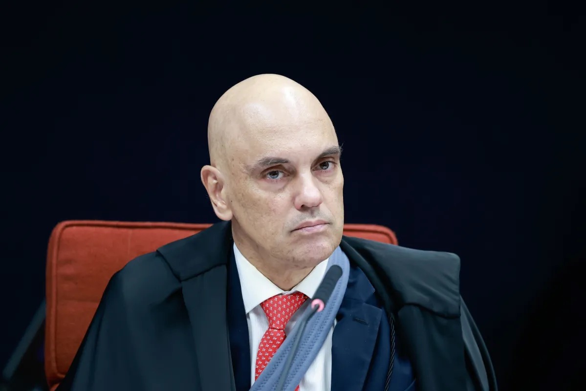 O ministro Alexandre de Moraes  • 20/05/25 - Fellipe Sampaio/STF