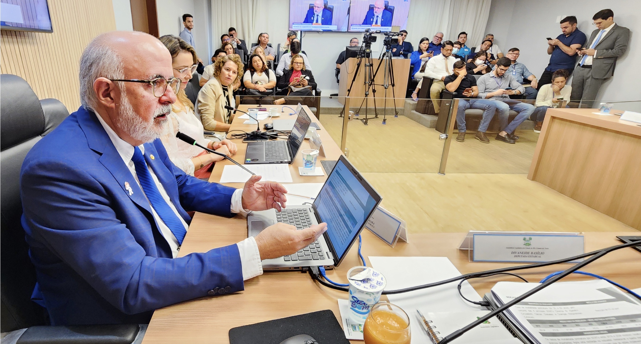 Comissão de Saúde da ALRN recebe prestação de contas da Secretaria de Saúde | SESAP RN | FOTO: ALRN