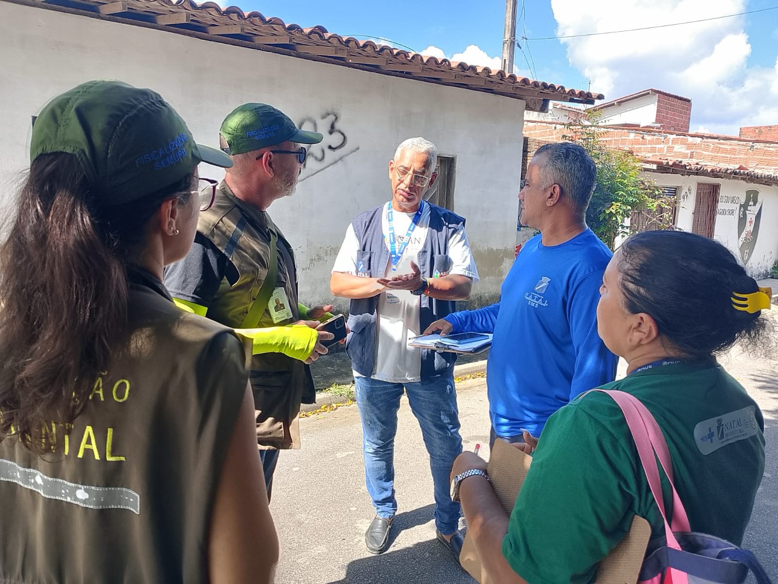 Ação conjunta combate focos de dengue no bairro Pajuçara | Foto: ARSBAN/PrefeituraNatal