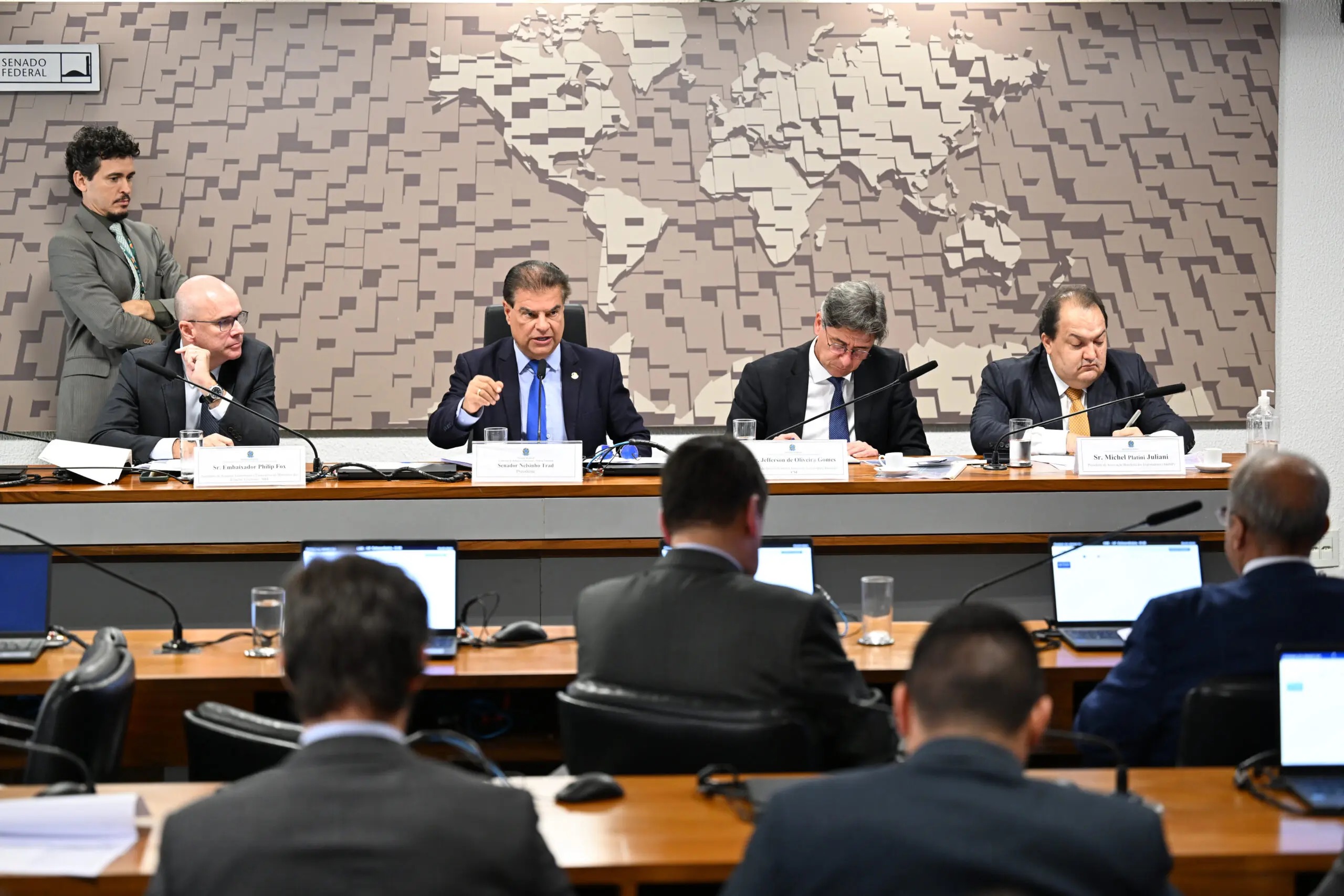 Membros da Comissão de Relações Exteriores do Senado irão aos EUA no final do mês (Foto: Edilson Rodrigues/Agência Senado)