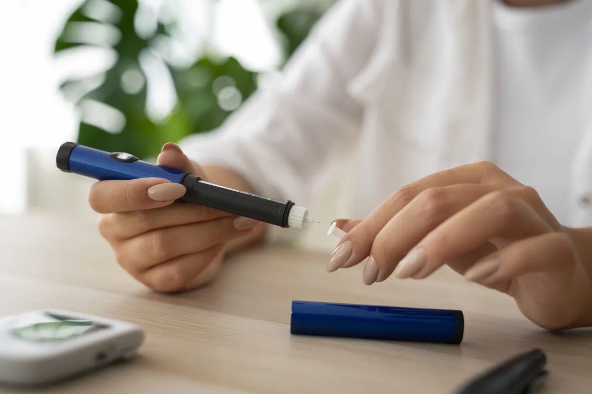 A liraglutida, assim como a semaglutida, princípio ativo de medicamentos como o popular Ozempic, é uma molécula da classe dos análogos de GLP-1  • Freepik