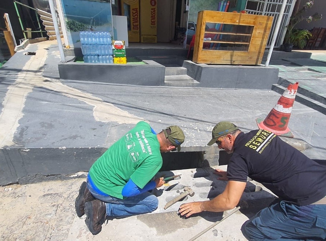 Operação Praia Limpa | Bueiro | Crédito: Divulgação/Semurb