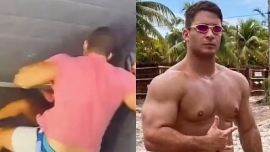 Igor Eduardo Pereira Cabral que deu 61 socos na ex-namorada em elevador em Natal-RN
