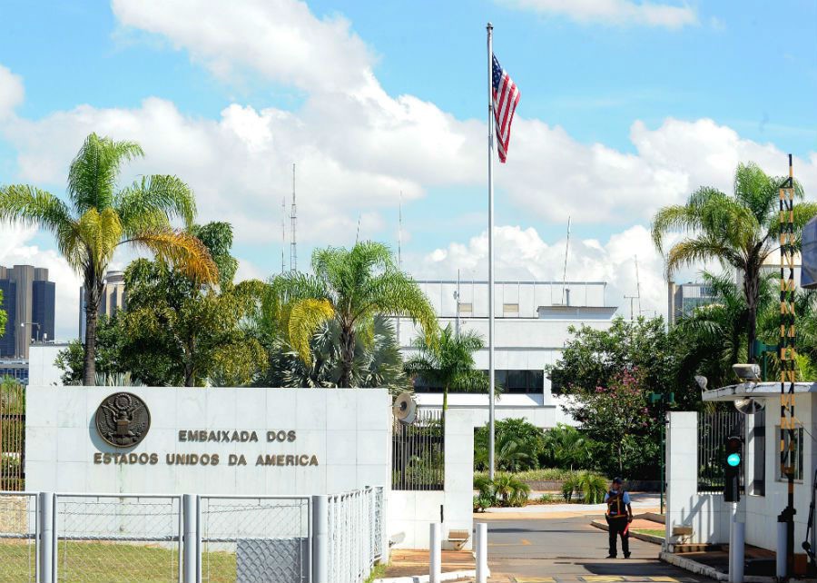 Embaixada dos EUA no Brasil | Foto: Getty Images