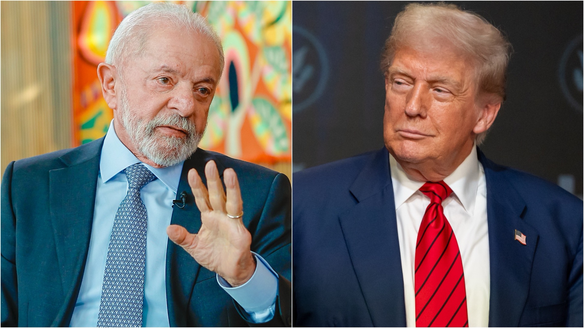 Lula e Trump