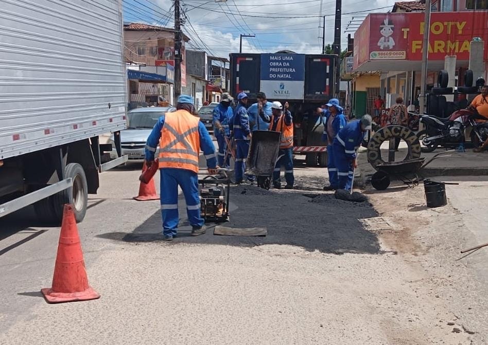 Recuperação viária | Crédito: SEINFRA