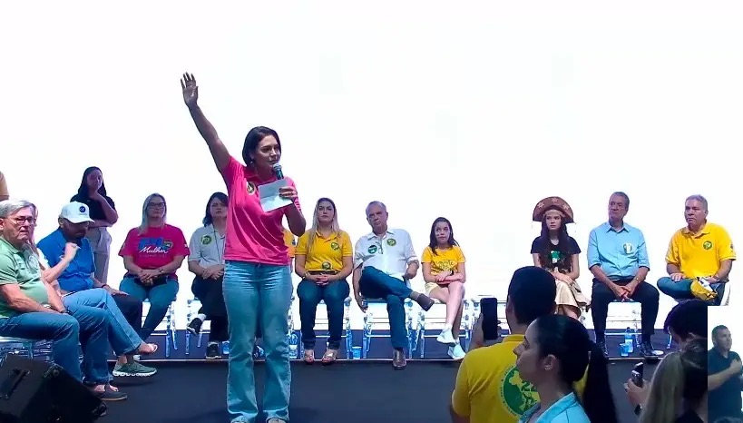 Michelle Bolsonaro no Rota 22 em Natal | Foto: Divulgação/PLRN