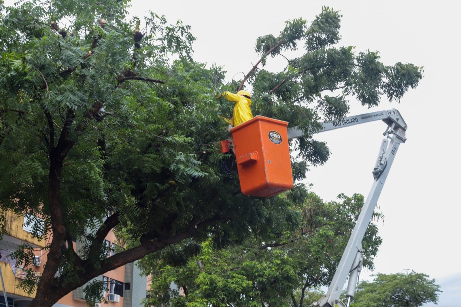 trecho da Avenida Mossoró — entre a Avenida Floriano Peixoto e a Avenida Prudente de Morais em Natal | Crédito: Semsur