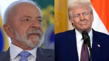 O presidente do Brasil, Luiz Inácio Lula da Silva, e o presidente dos Estados Unidos, Donald Trump | Foto: Wilton Junior/ Estadão e Alex Brandon/AP
