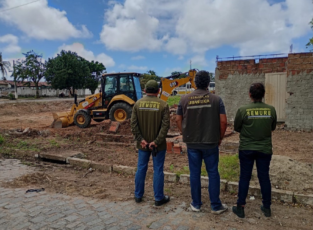 Área desocupada no Parques dos Coqueiros na zona norte de Natal | Crédito: fiscalização/Urbanistica
