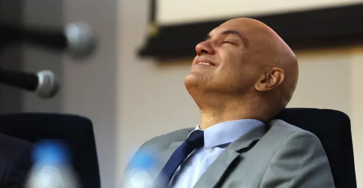 O ministro Alexandre de Moraes, do STF, vai participar do julgamento do ex-presidente Jair Bolsonaro | Foto: Paulo Pinto/Agência Brasil