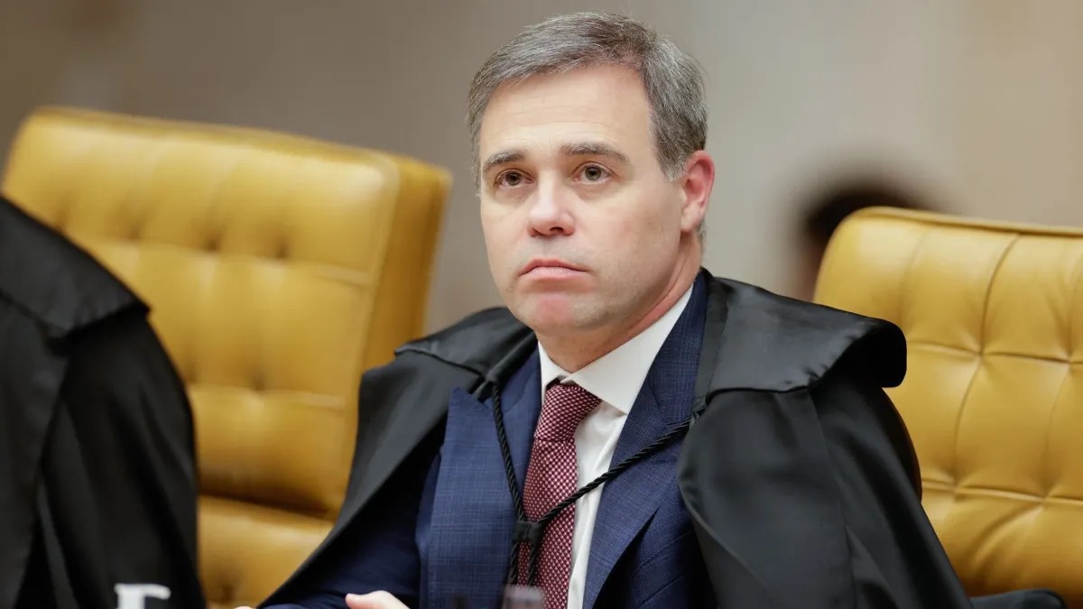 Ministro André Mendonça, durante sessão plenária do STF  • Divulgação/STF