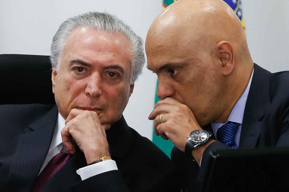Michel Temer e Alexandre de Moraes