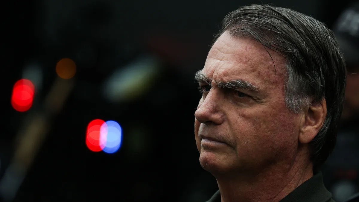 O ex-presidente Jair Bolsonaro  • 14/09/2025 - Fabio Rodrigues-Pozzebom/ Agência Brasil