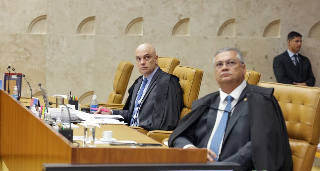 Alexandre de Moraes e Flávio Dino | Foto: Rosinei Coutinho/STF
