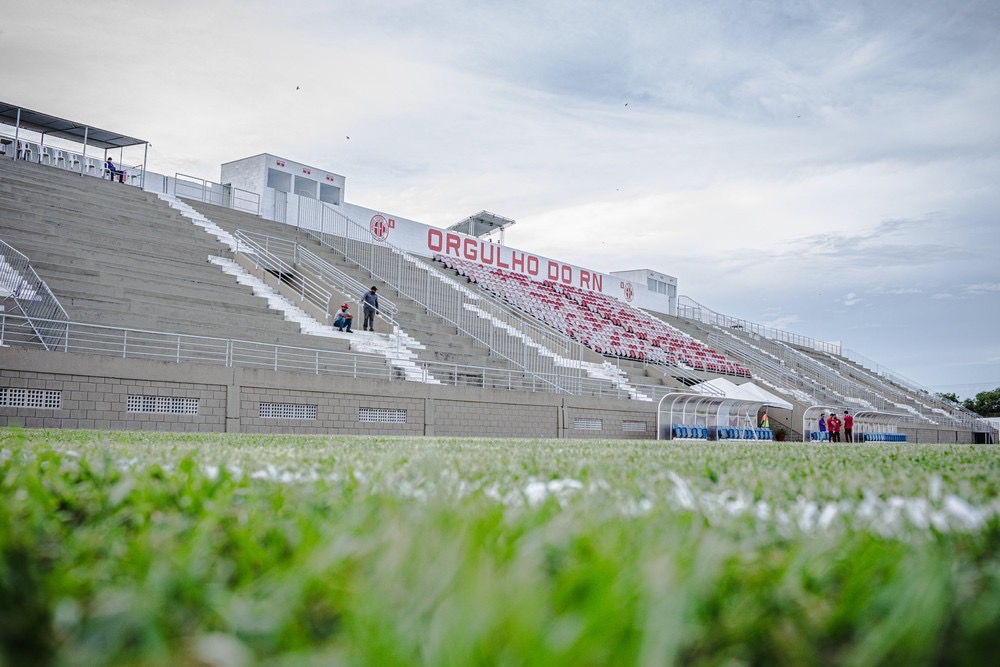 Arena América recebe Visão Celeste x Baraúnas neste domingo — Foto: Gabriel Leite/América FC