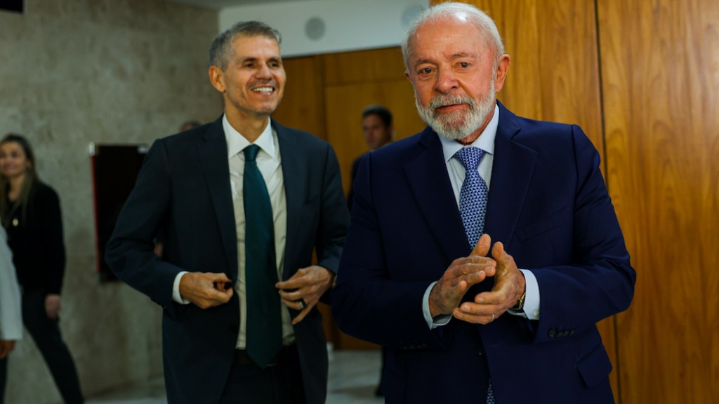 Sidônio e Lula | Foto: Jose Cruz/Agência Brasil