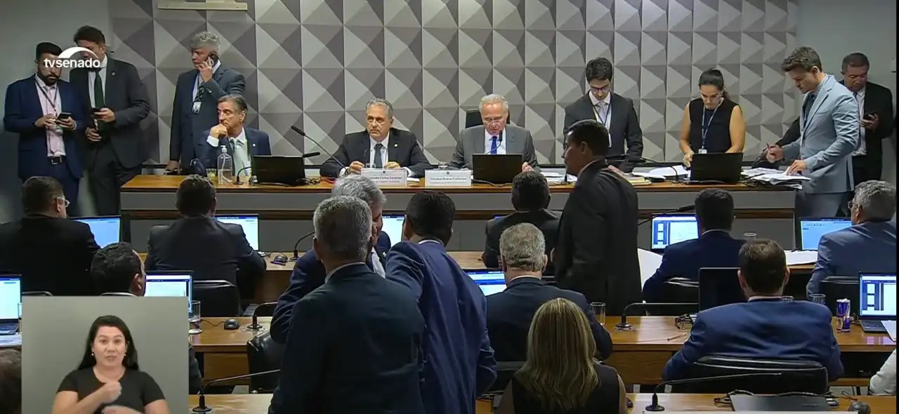 Comissão Mista - Reprodução TV Senado