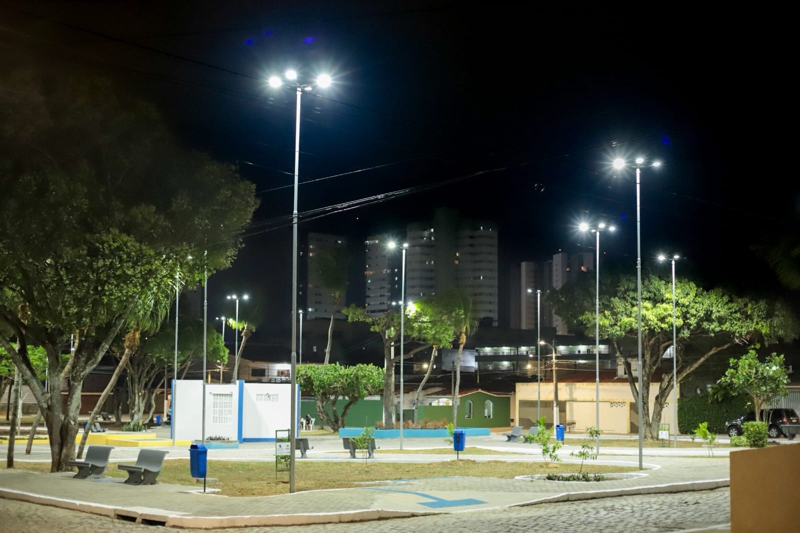 Praça Dom Adelino, em Neópolis | Crédito: Foto: Roberto Galhardo/Secom