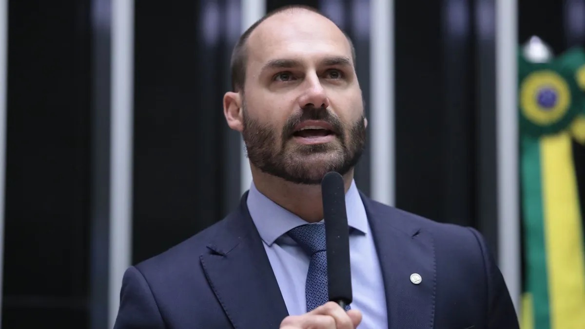 Deputado Eduardo Bolsonaro (PL-SP)  • Mário Agra/Câmara dos Deputados