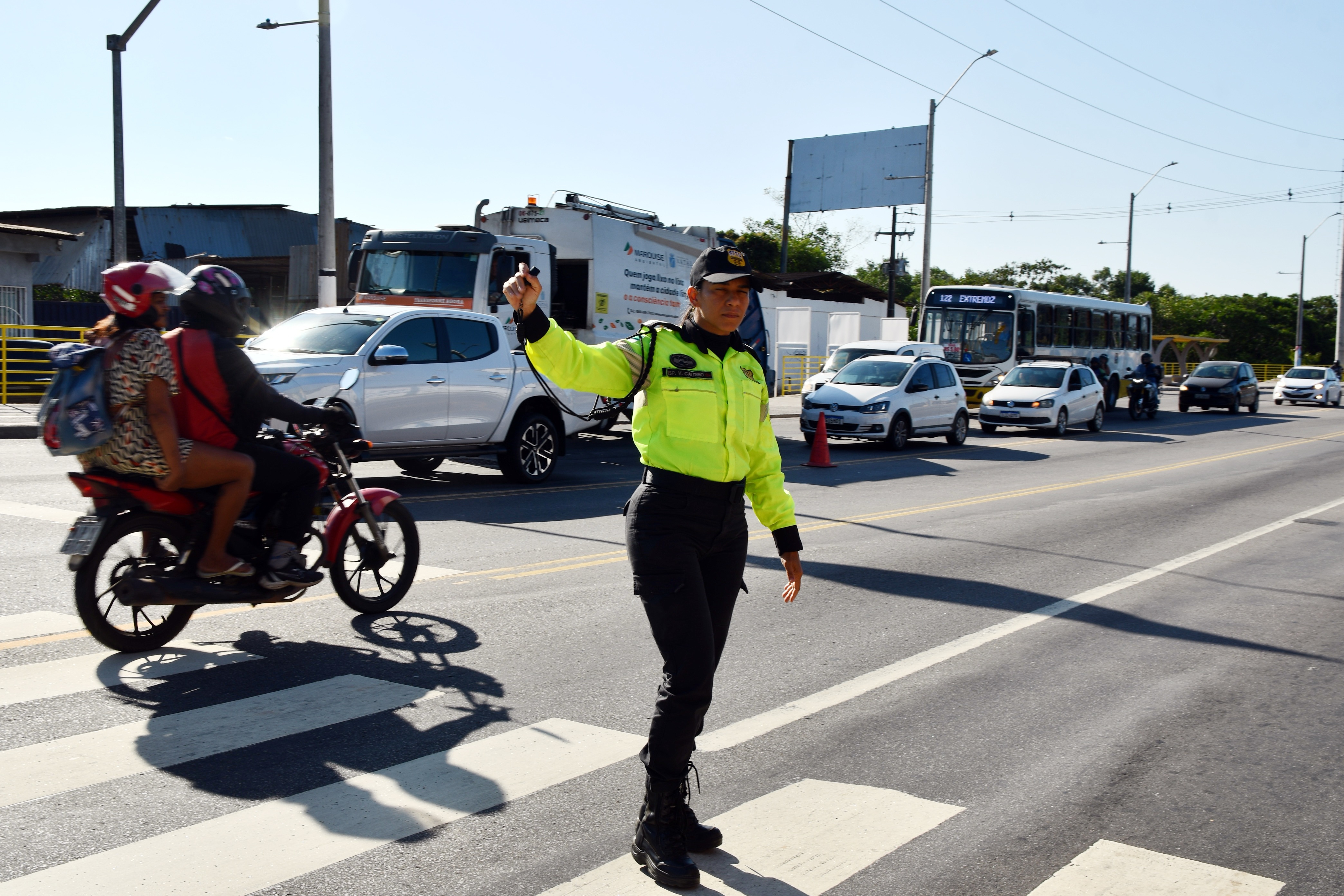 bloqueio de ruas em natal | Crédito: Foto: Magnus Nascimento/STTU