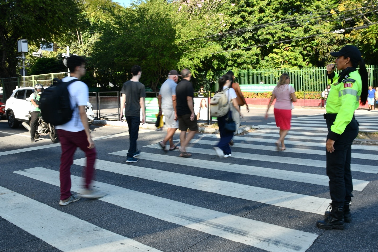 INTERDIÇÃO RUAS DE NATAL | Crédito: Foto: Magnus Nascimento/STTU