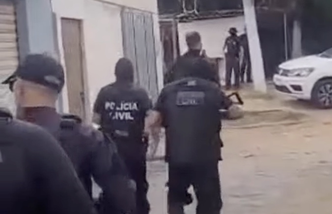 Operação da polícia em Mãe Luiza Natal 