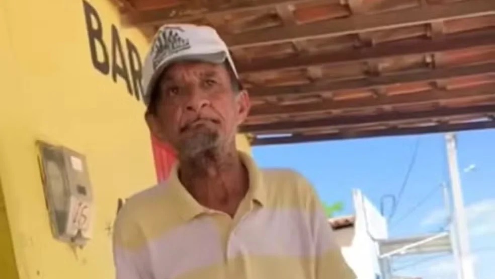 José Leandro de Oliveira, de 62 anos, foi morto a tijoladas na madrugada deste sábado 1º, em Caraúbas, no Oeste potiguar - Foto: reprodução