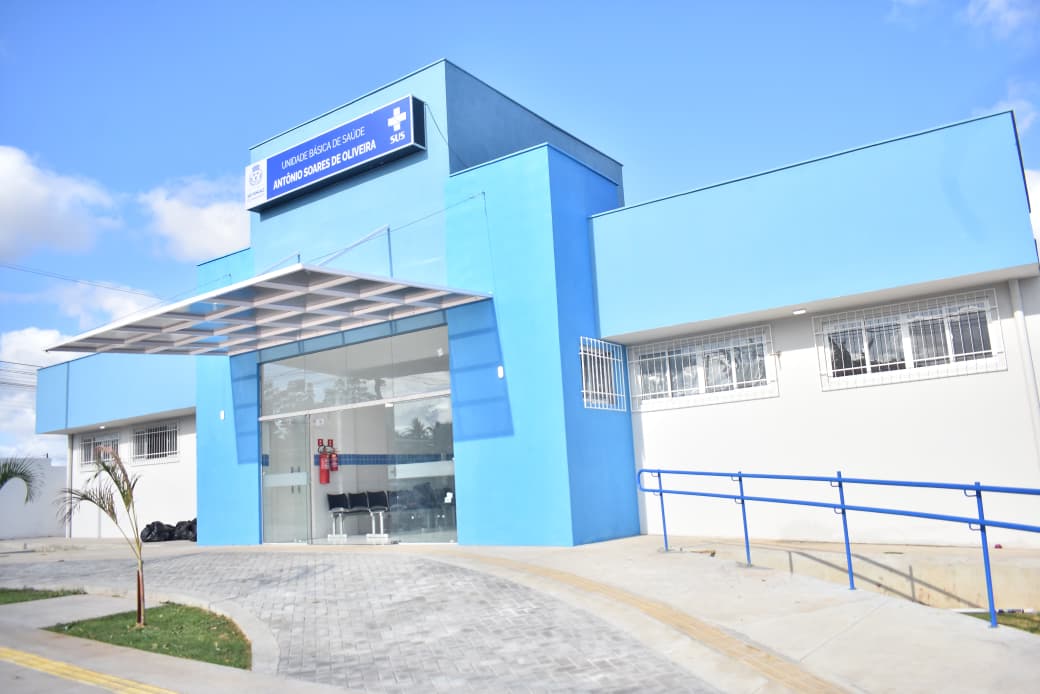 UBS Antônio Soares de Oliveira, no conjunto Parque dos Ipês, em Novo Santo Antônio em São Gonçalo 