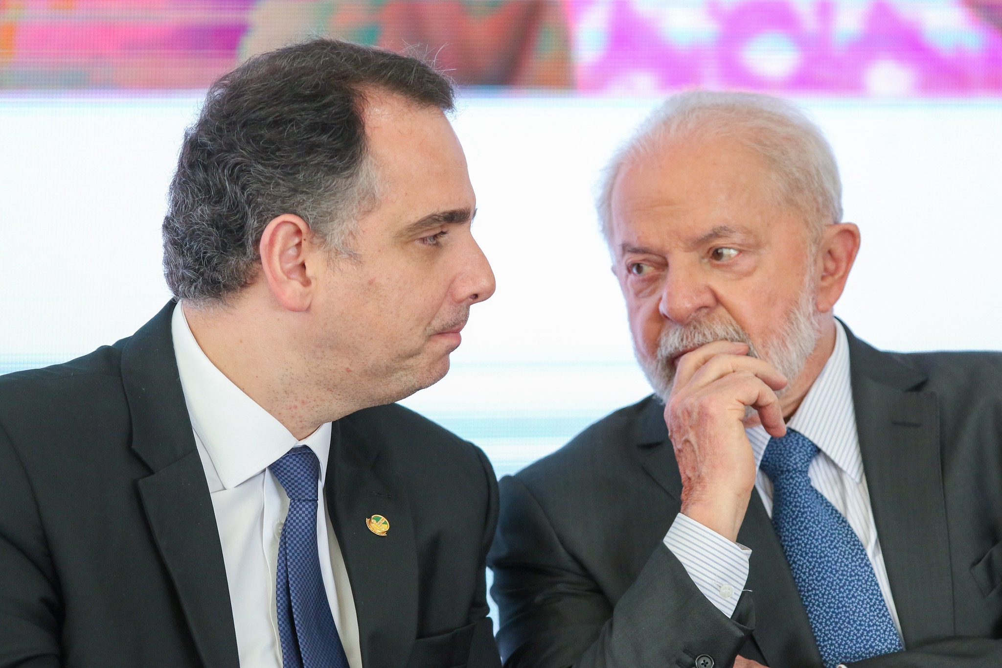 Rodrigo Pacheco e o presidente Lula | Foto: Fabio Rodrigues-Pozzebom/ Agência Brasil