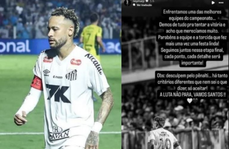 Foto: Reinaldo Campos/Santos e Reprodução/Instagram