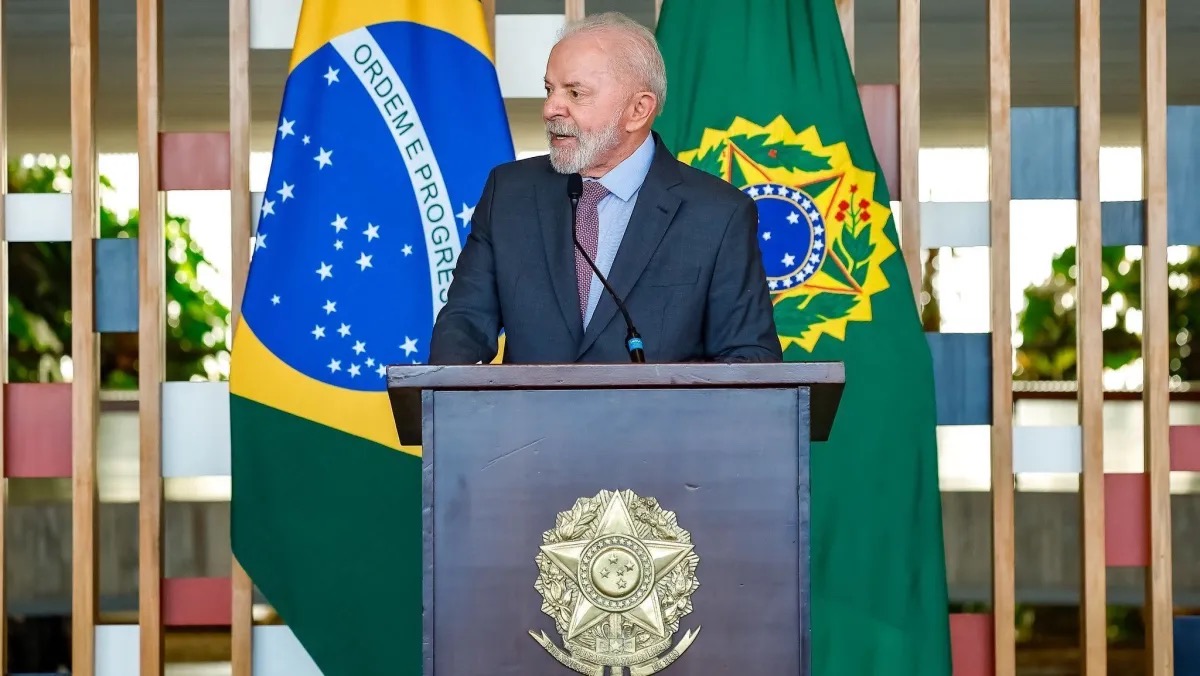 O presidente Lula no Palácio do Itamaraty  • Ricardo Stuckert/PR