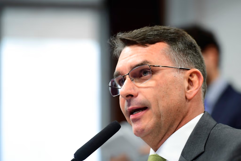 Flávio Bolsonaro. Foto: Saulo Cruz/Agência Senado