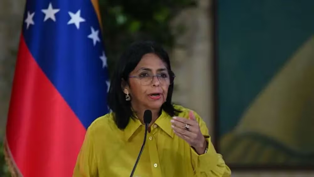 Delcy Rodríguez — Foto: Getty Images via BBC