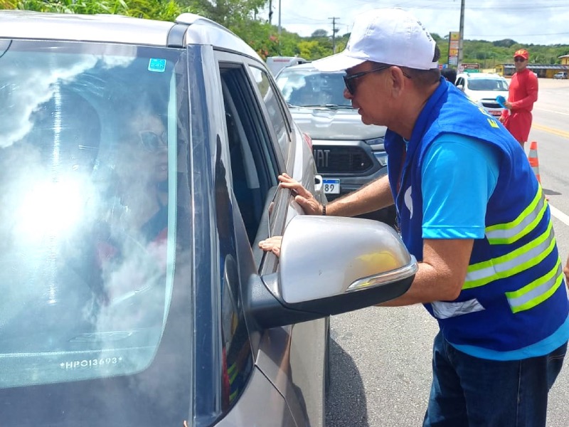 OPERAÇÃO VERÃO NO RN 2026 | Além da fiscalização formal, o Detran reforçou o caráter pedagógico das ações - Foto: divulgação Detran