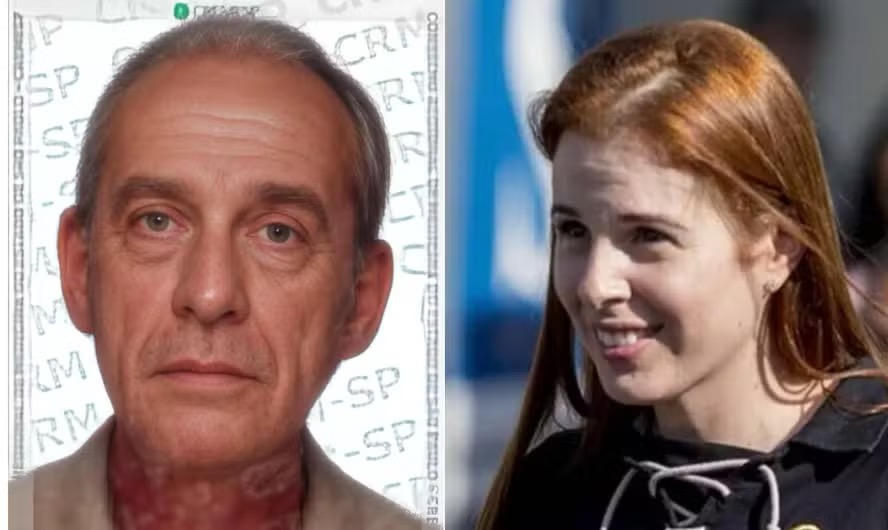 Miguel Abdalla Netto, encontrado morto em casa, e Suzane von Richthofen, sua sobrinha — Foto: Reproduções