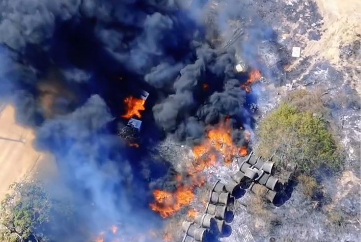 Incendio em São Gonçalo