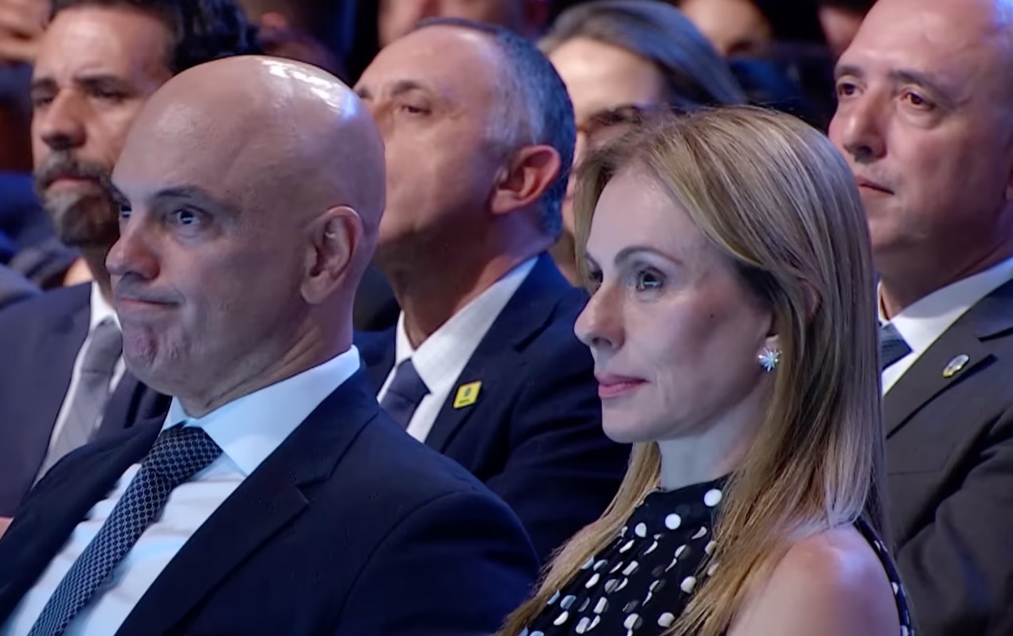 Alexandre de Morais e Viviane Barci de Moraes | Foto: Reprodução de vídeo