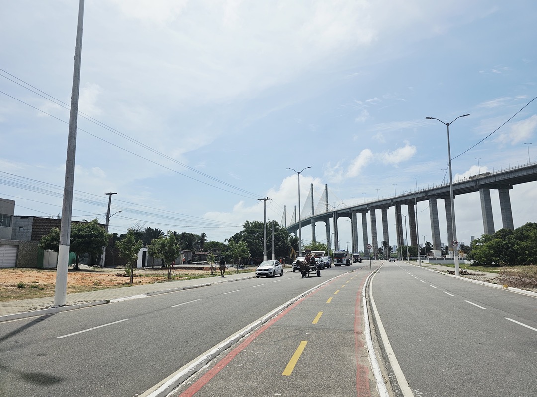 Avenida da Alegria na Redinha | Crédito: Foto: Camille Melo/Semurb