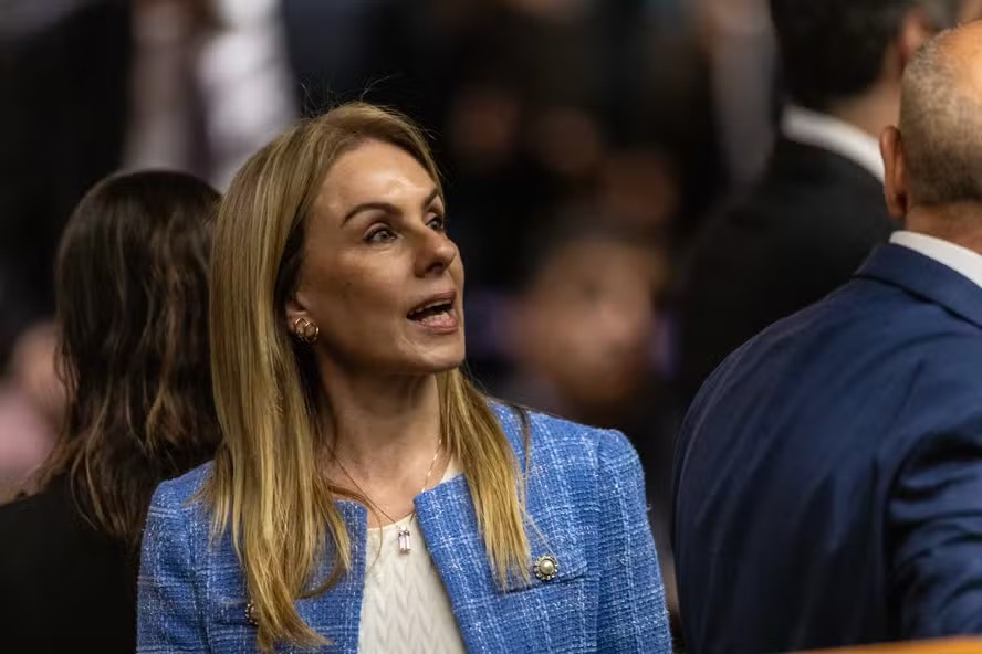 A mulher do ministro do Supremo Tribunal Federal (STF) Alexandre de Moraes, a advogada Viviane Barci de Moraes — Foto: Brenno Carvalho/O Globo.
