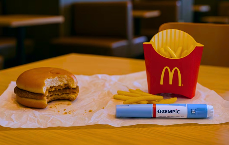 mc Donalds e Ozempic
